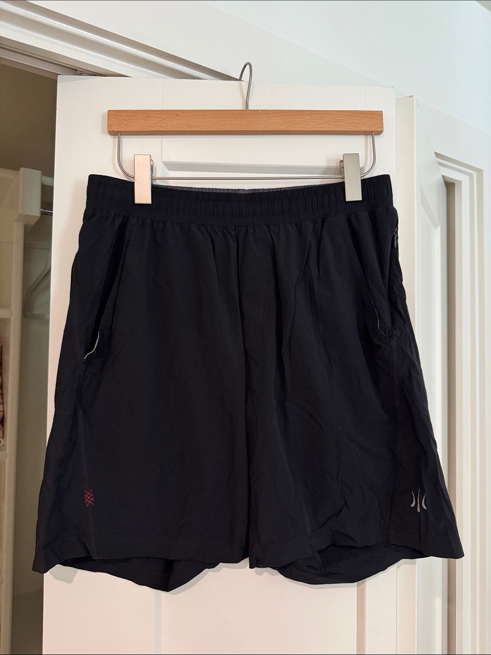 Rhone Men's Black Athletic Shorts